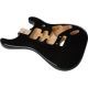 Fender® Deluxe Series Stratocaster® HSH, Alder Body, 2-Point Bridge Mount, Black