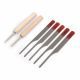 StewMac Bridge Pin Hole Slotting Saws + Files