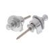 Straplock Buttons Chrome