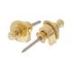 Straplock Buttons Gold