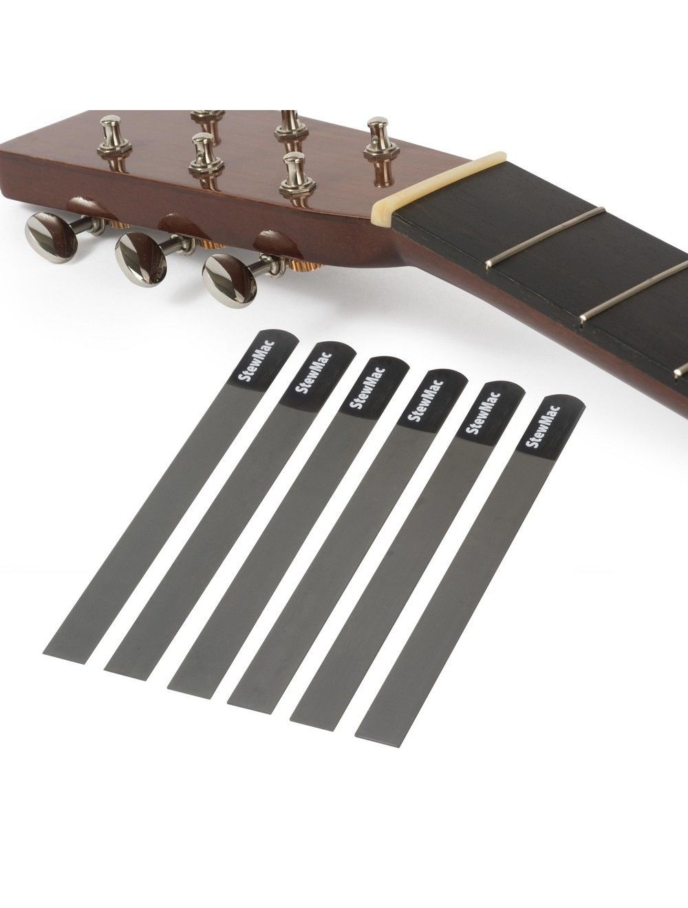 Limas calibradas para cejuela, juego para guitarra acústica